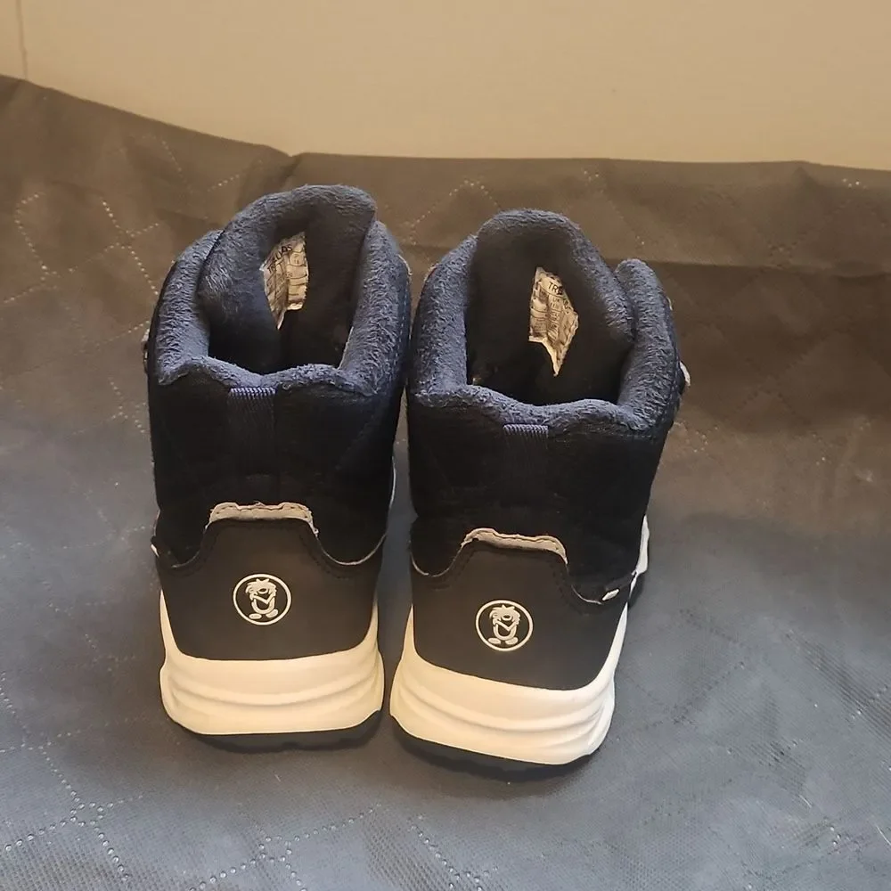 Trollkids Black Hafjell Winter Boots US Size 12.5